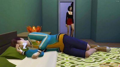 japanese sis pummels Sleeping brother After Waking Him Up inhaling His penis - japanese bro And sister Share couch | japanese Family | brother And sis Sleeping hookup