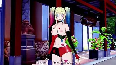 Harley Quinn manga movies  blowage handjob nasty and pop-shot gameplay porno uncensored... Thereal3dstories..