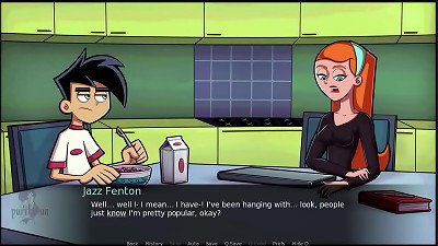 Danny Phantom Amity Park Part 13 inch Tripping the cheerleaders