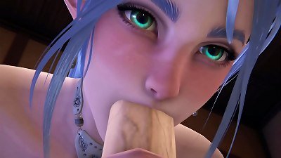 Booked a hotel room with Elf l 3d anime porn uncensored SFM